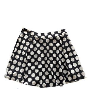 Black & White Polka Dot Skirt 💕